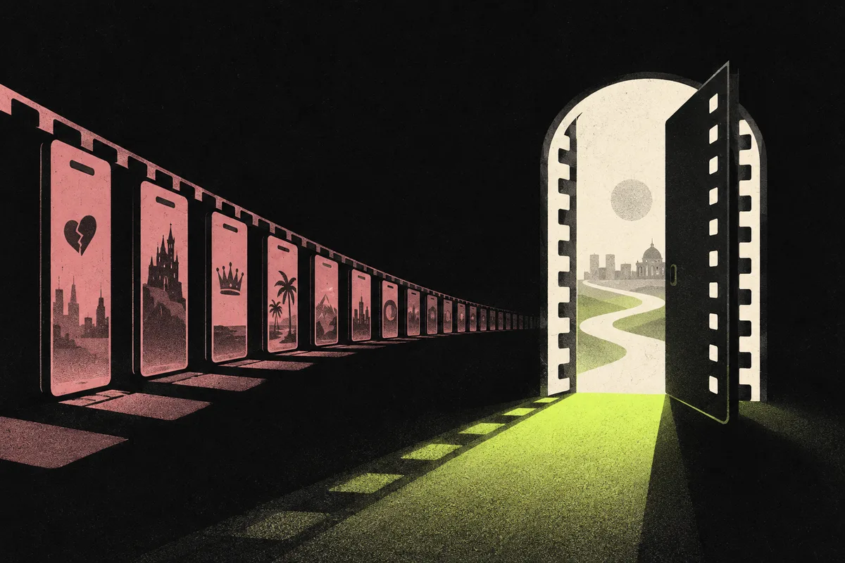 Illustration for “Are Short Dramas on IMDb? A Third of ReelShort's Are, by ReelShort's Own Account”
